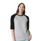 Gildan® Raglan Crewneck 3/4 Sleeve Heavy Cotton T-Shirt for Outdoor Activities & Daily Wear Tee